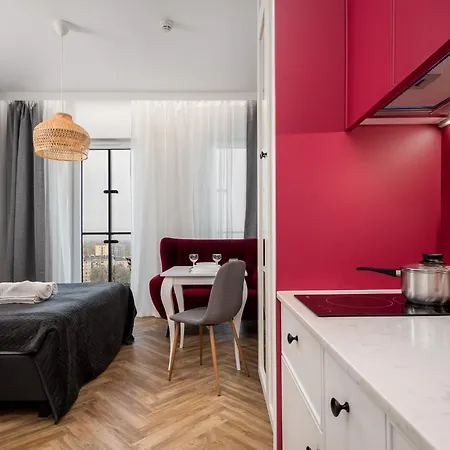 アパート Kasprzaka 29 By Perfect 1120 Free Garage ワルシャワ